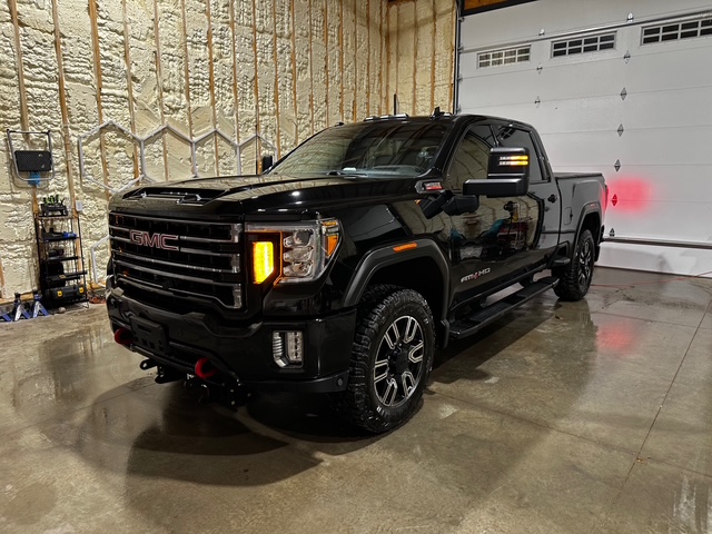 Black GMC truck detailed in the ABR Exclusives shop