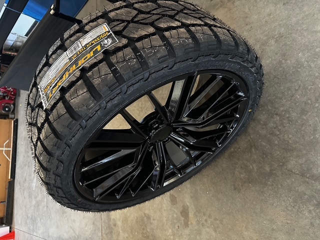 Mounted wheel and tire at ABR Exclusives