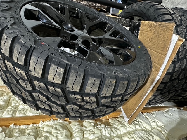 Aggressive tread close-up at ABR Exclusives